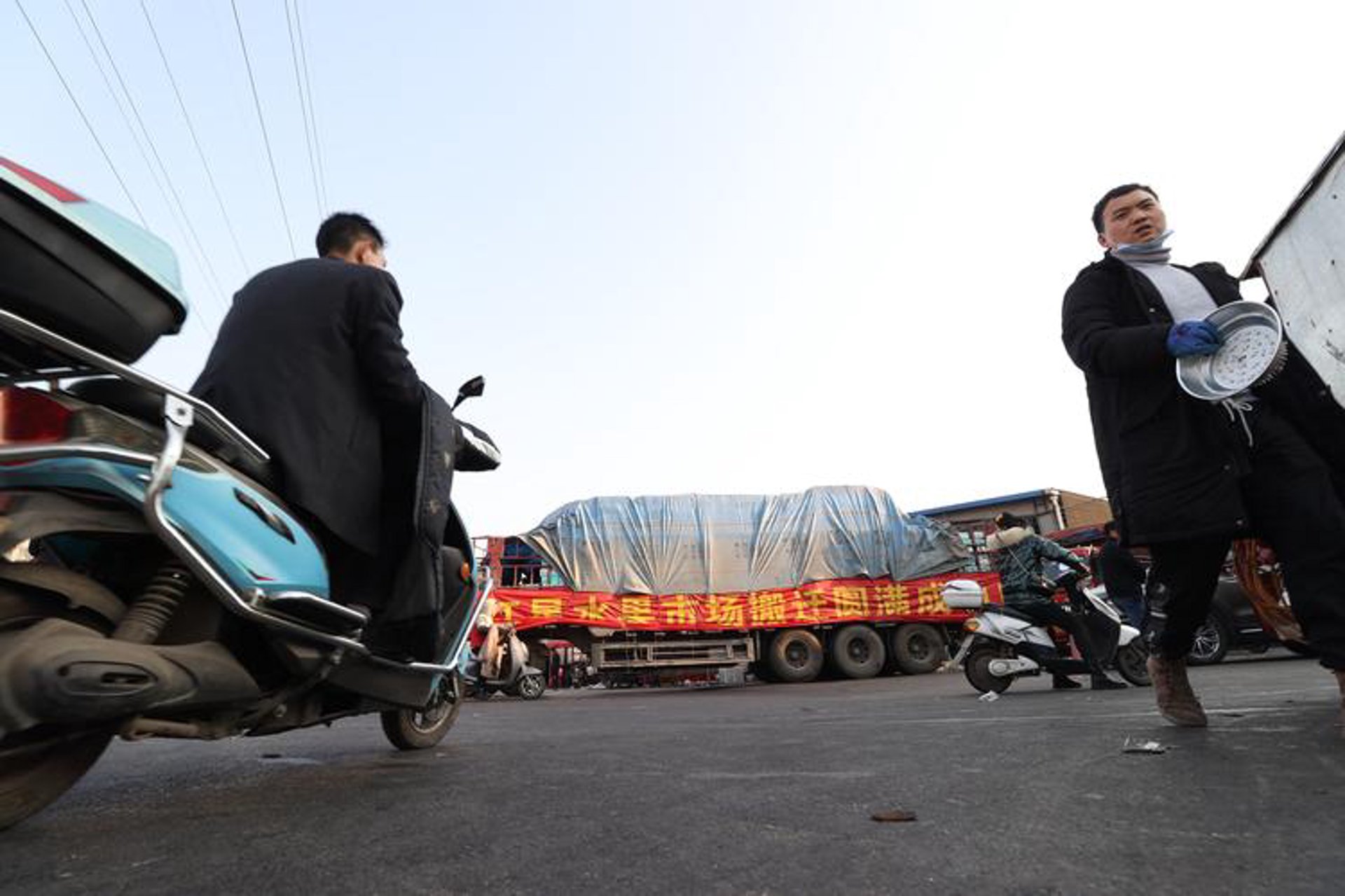 射积卡车